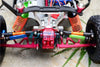 Traxxas Slash 4X4 Steel+Aluminum Rear Cvd Drive Shaft With 12mmx6mm Wheel Hex - 1Pr Set Green