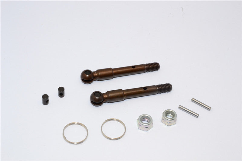 Traxxas Slash 4X4 Spring Steel Cup Joint For GPM#SSLA1277RST Rear CVD Universal Swing Shaft - 1Pr