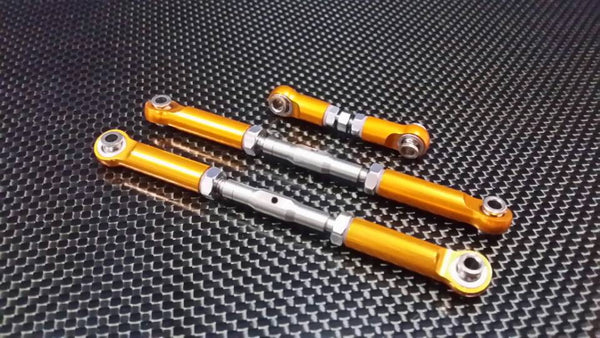 Traxxas Slash 4X4 Steel Turnbuckles With Aluminum Ball Ends - 3 Pcs Set Gold