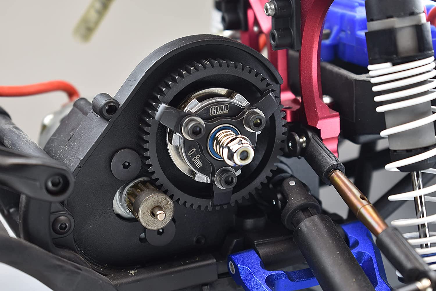 Traxxas slash best sale 2wd brushless gearing