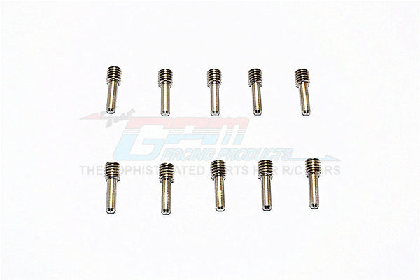 Stainless Steel Screw Shaft M4X2.5X12.5 (4.2mm Thread Length & 8.3mm Shaft Length) - 10Pcs