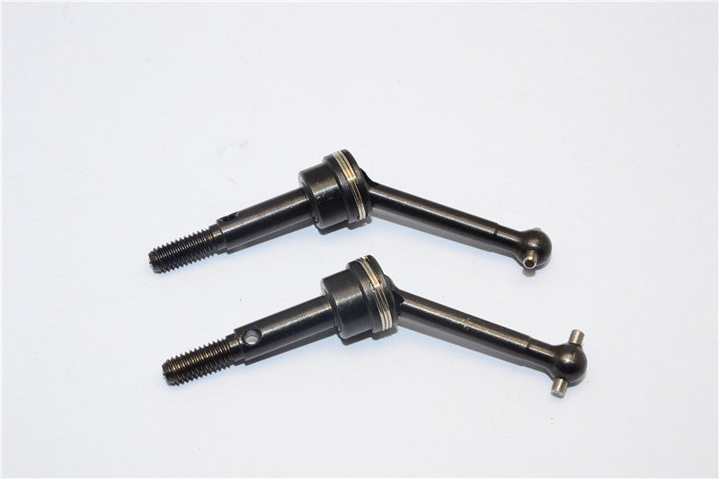 HPI Sport 3 Flux Steel #45 Front/Rear CVD Drive Shaft With Spring Steel Cup Joint (44mm) - 1Pr Set Black