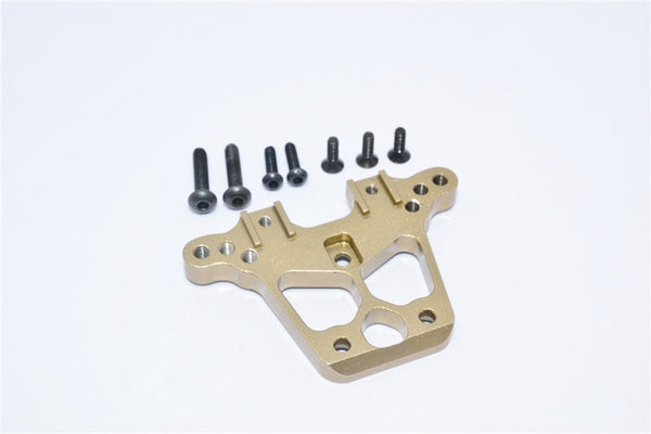 Traxxas LaTrax SST & LaTrax Teton Aluminum Rear Shock Tower - 1Pc Set Titanium