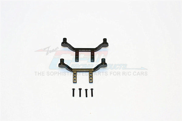 Traxxas LaTrax SST Aluminum Front & Rear Body Post Mount - 1 Set Black