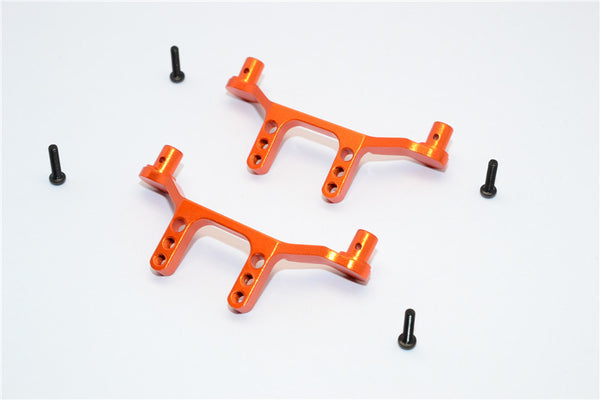 Traxxas LaTrax SST Aluminum Front & Rear Body Post Mount - 1 Set Orange