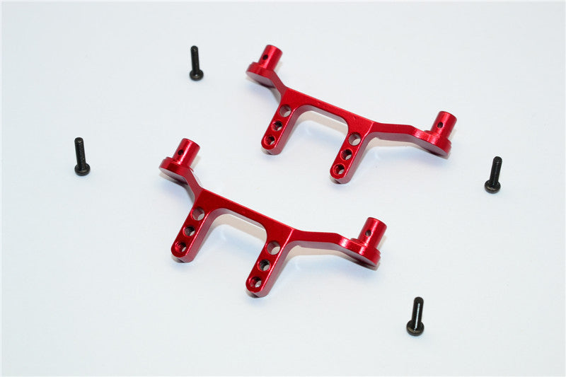 Traxxas LaTrax SST Aluminum Front & Rear Body Post Mount - 1 Set Red