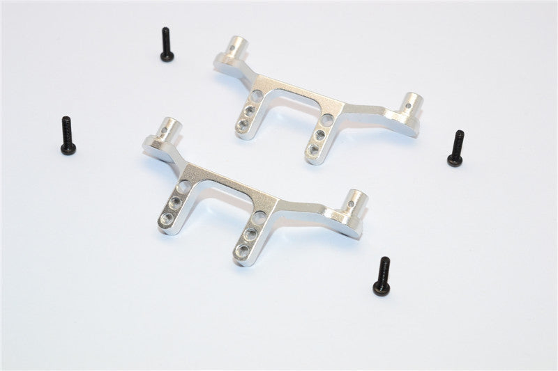 Traxxas LaTrax SST Aluminum Front & Rear Body Post Mount - 1 Set Silver