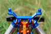 Traxxas LaTrax SST Aluminum Front & Rear Body Post Mount - 1 Set Orange