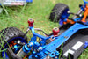 Traxxas LaTrax SST Aluminum Front & Rear Magnet Body Post - 1 Set Red