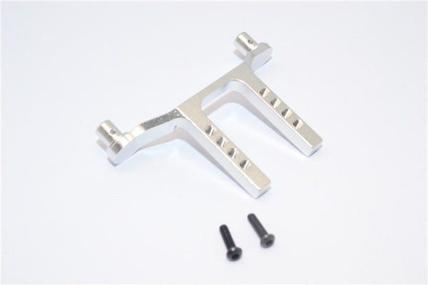 Traxxas LaTrax SST Aluminum Front/Rear Body Post Mount - 1Pc Set Silver