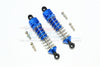Traxxas LaTrax SST Aluminum Front/Rear Damper (57mm) - 1Pr Set Blue
