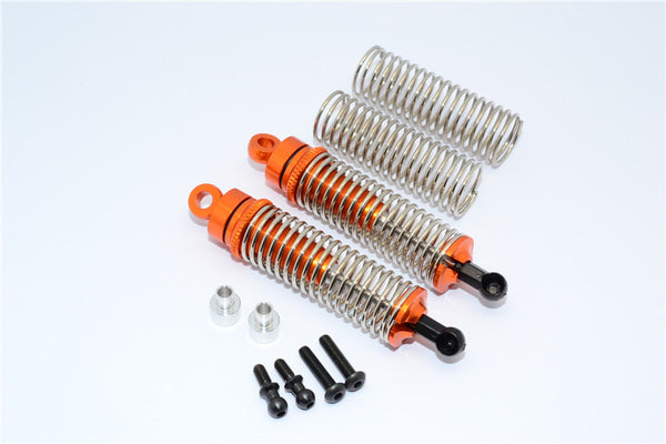 Traxxas LaTrax SST Aluminum Front/Rear Damper (57mm) - 1Pr Set Orange