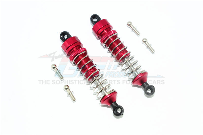 Traxxas LaTrax SST Aluminum Front/Rear Damper (57mm) - 1Pr Set Red