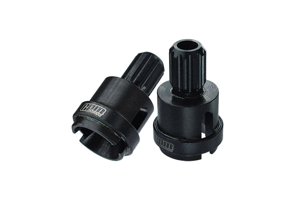 Medium Carbon Steel Front Or Rear Diff Outdrive Cup For 1:5 Traxxas X Maxx 8S / XRT 8S Monster Truck Upgrades - Black