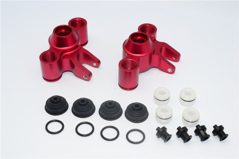 Traxxas Summit Aluminum Front/Rear Knuckle Arm - 1Pr Red