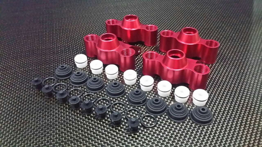 Traxxas Summit Aluminum Front + Rear Knuckle Arm - 2 Prs Set