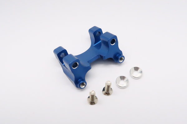 Traxxas Summit Aluminum Rear Damper Mount - 1Pc Set Blue
