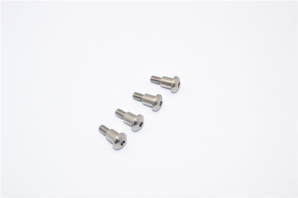 Gmade Crawler R1 & Sawback Stainless Steel King Pin Screws (4.43X4.8XM3) - 4Pcs