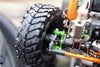 Gmade Sawback Aluminum Front Knuckle Arm - 1Pr Green