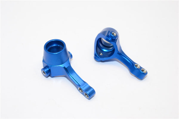 Gmade Sawback Aluminum Front Knuckle Arm - 1Pr Blue