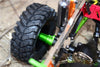 Gmade Sawback Aluminum Straight Axle Adapter - 1Pr Set Black