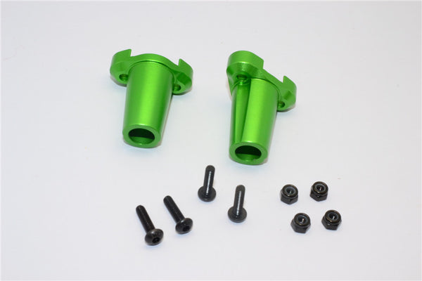 Gmade Sawback & Komodo Aluminum Straight Axle Adapter (New) - 1Pr Set Green