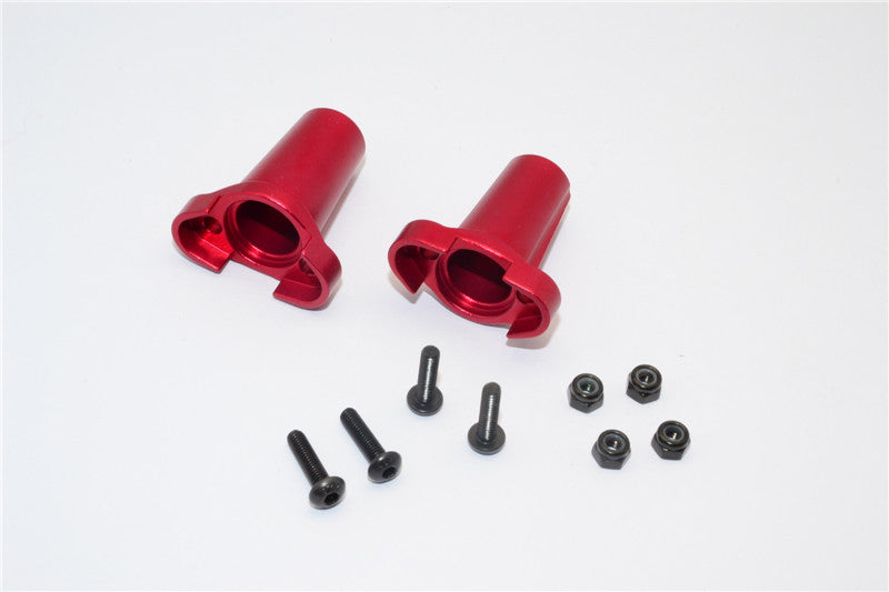 Gmade Sawback & Komodo Aluminum Straight Axle Adapter (New) - 1Pr Set Red