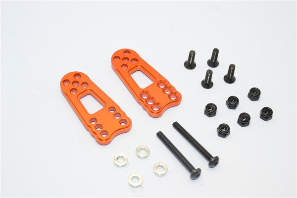 Gmade Sawback Aluminum Front/Rear Adjustable Shock Stay - 2Pcs Set Orange