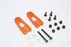 Gmade Sawback Aluminum Front/Rear Adjustable Shock Stay - 2Pcs Set Orange