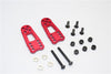 Gmade Sawback Aluminum Front/Rear Adjustable Shock Stay - 2Pcs Set Red