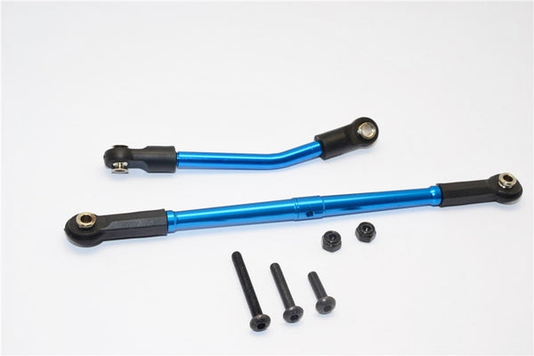 Gmade Sawback Aluminum Steering Tie Rod - 2Pcs Set Blue