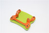 Gmade Sawback Aluminum+Plastic Front/Rear Skid Plate Mount - 1 Set Orange