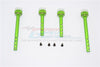 Gmade Sawback GS01 & Sawback 4LS Aluminum Front+Rear Magnet Body Post - 1 Set Green