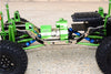 Gmade Sawback GS01 & Sawback 4LS Steel+Aluminum Front & Rear Main Drive Shaft (114mm-124mm) - 1Pr Set Blue