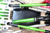 Gmade Sawback / Sawback 4LS / Komodo Steel Adjustable Main Shaft With Alloy Body - 1 Set Green