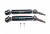 Traxxas XO-01 Supercar Harden Steel #45 Rear Axle CVD Drive Shaft With Alloy Body - 1 Pair Set Black