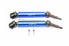 Traxxas XO-01 Supercar Harden Steel #45 Rear Axle CVD Drive Shaft With Alloy Body - 1 Pair Set Blue