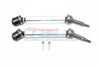 Traxxas XO-01 Supercar Harden Steel #45 Rear Axle CVD Drive Shaft With Alloy Body - 1 Pair Set Silver