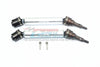Traxxas XO-01 Supercar Harden Steel #45 Front Axle CVD Drive Shaft With Alloy Body - 1 Pair Set Silver