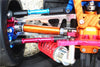 Traxxas XO-01 Supercar Stainless Steel 304 + Aluminum Front CVD Drive Shaft - 1Pr Set Orange
