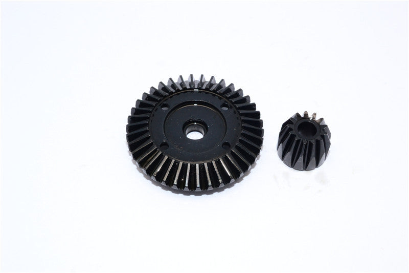 Axial Yeti Steel Front Bevel Gear - 2 Pcs Black