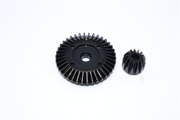 Axial Yeti Steel Front Bevel Gear - 2 Pcs Black
