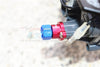 Tamiya T3-01 Dancing Rider Trike Aluminum Wheel Hex Adapter (+1mm) - 1Pr Set Orange