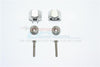 Tamiya T3-01 Dancing Rider Trike Aluminum Wheel Hex Adapter (+1mm) - 1Pr Set Silver