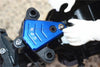 Tamiya T3-01 Dancing Rider Trike Aluminum Steering Protection Cover - 1Pc Set Blue