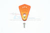 Tamiya T3-01 Dancing Rider Trike Aluminum Steering Protection Cover - 1Pc Set Orange