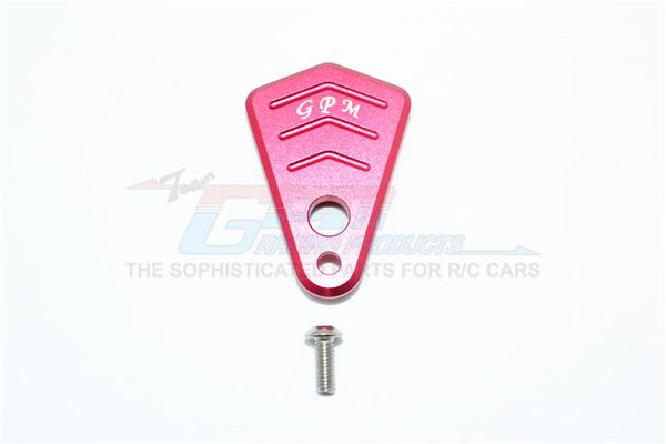 Tamiya T3-01 Dancing Rider Trike Aluminum Steering Protection Cover - 1Pc Set Red