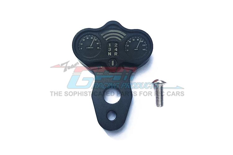 Tamiya T3-01 Dancing Rider Trike Aluminum Tree Cap Stabilizer With Speedo -2Pc Set Black