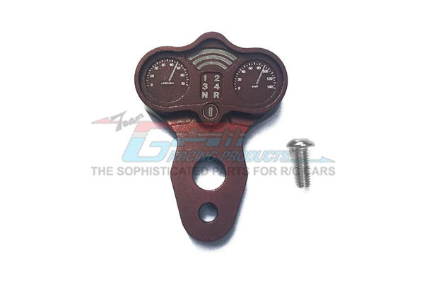 Tamiya T3-01 Dancing Rider Trike Aluminum Tree Cap Stabilizer With Speedo -2Pc Set Brown