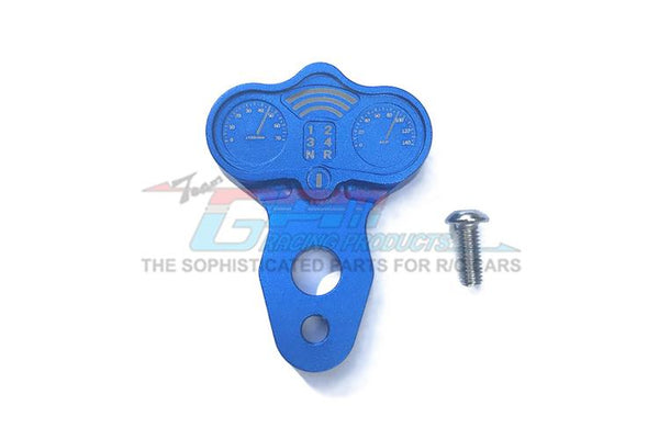 Tamiya T3-01 Dancing Rider Trike Aluminum Tree Cap Stabilizer With Speedo -2Pc Set Blue